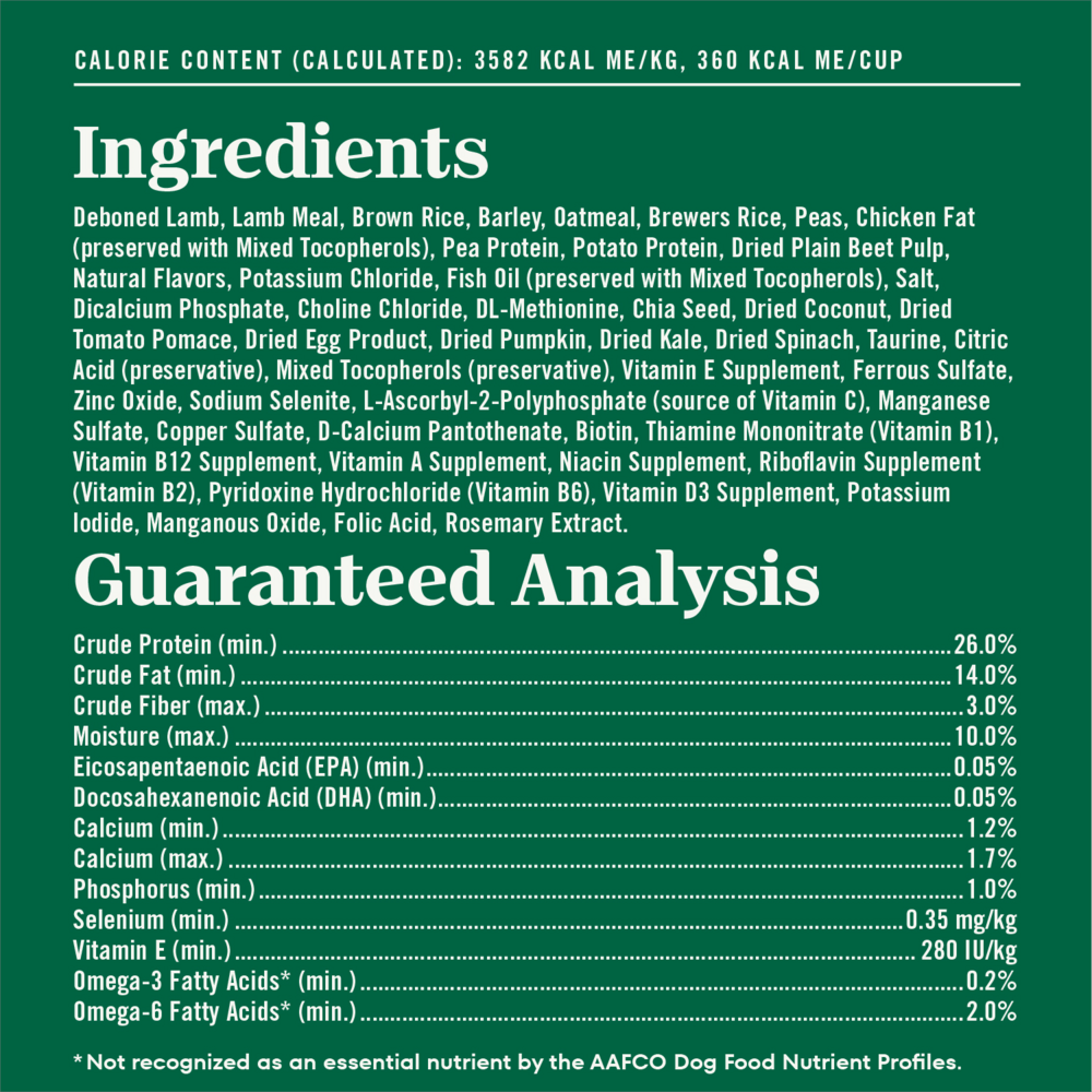 Nutro Wholesome Essentials Large Breed Puppy Pasture-Fed Lamb & Rice Dry Dog Food