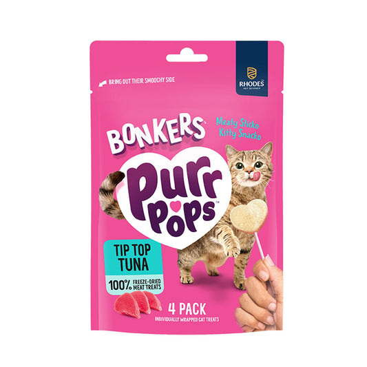 Bonkers Purr Pops Lickable Cat Treats - Variety Pack, Catnip & Chicken
