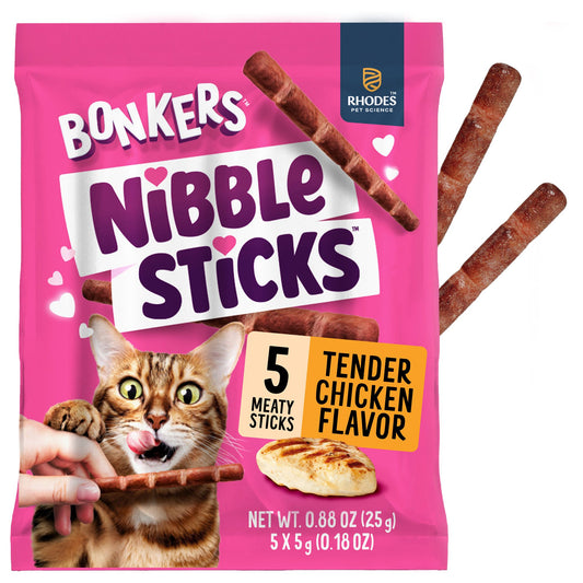 Bonkers™ Licky Tubes™ Lickable Cat Treat - 4 Ct