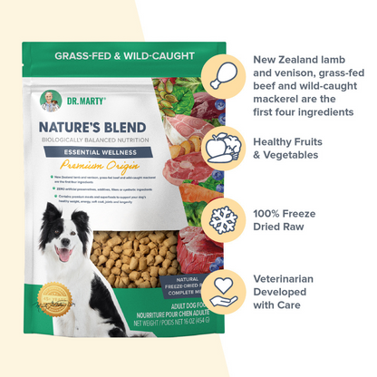 Dr. Marty Nature's Blend Premium Origin Freeze Dried Dog Food