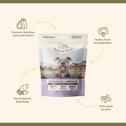 Badlands Ranch Superfood Complete Lamb & Venison