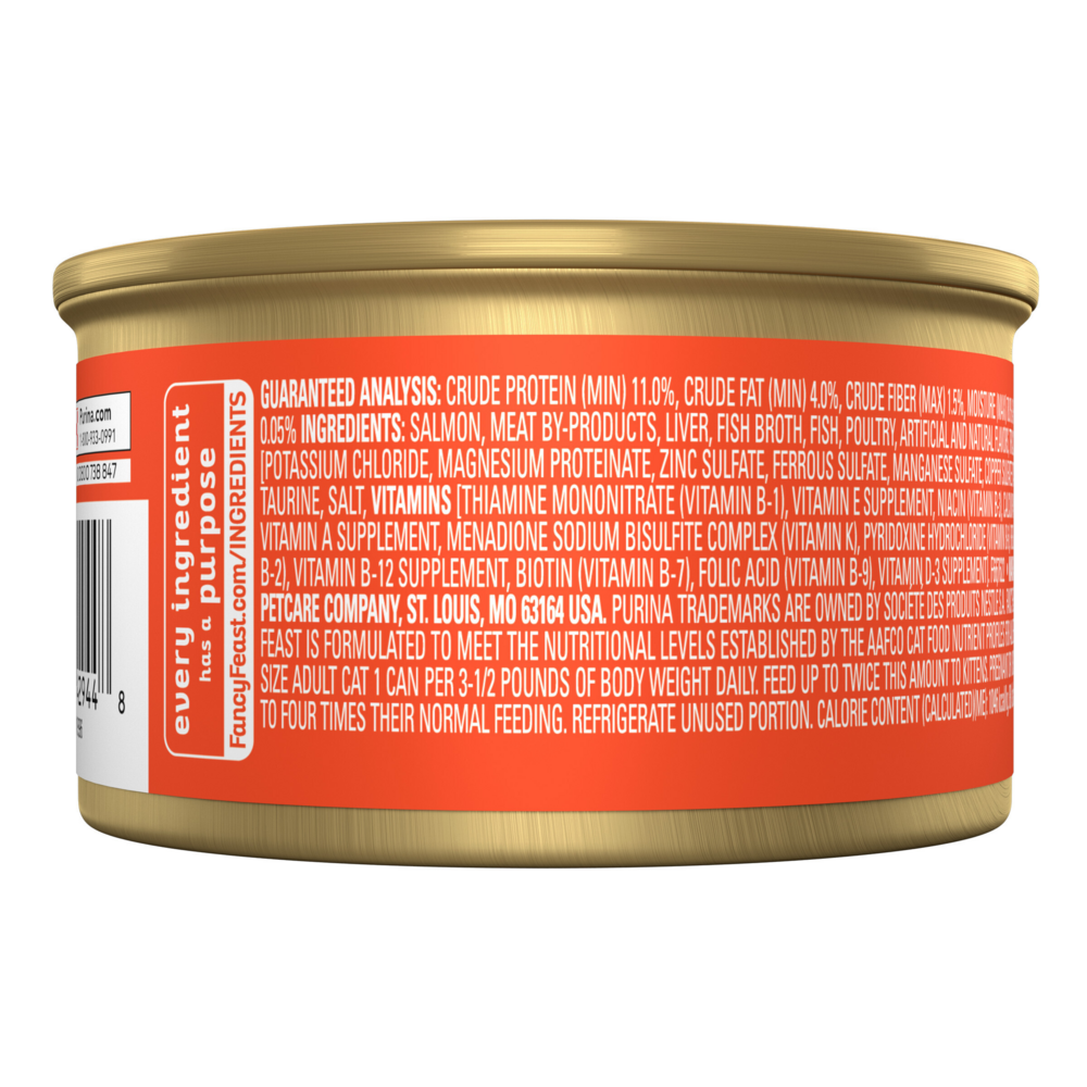 Fancy Feast Classic Pate Savory Salmon Wet Cat Food