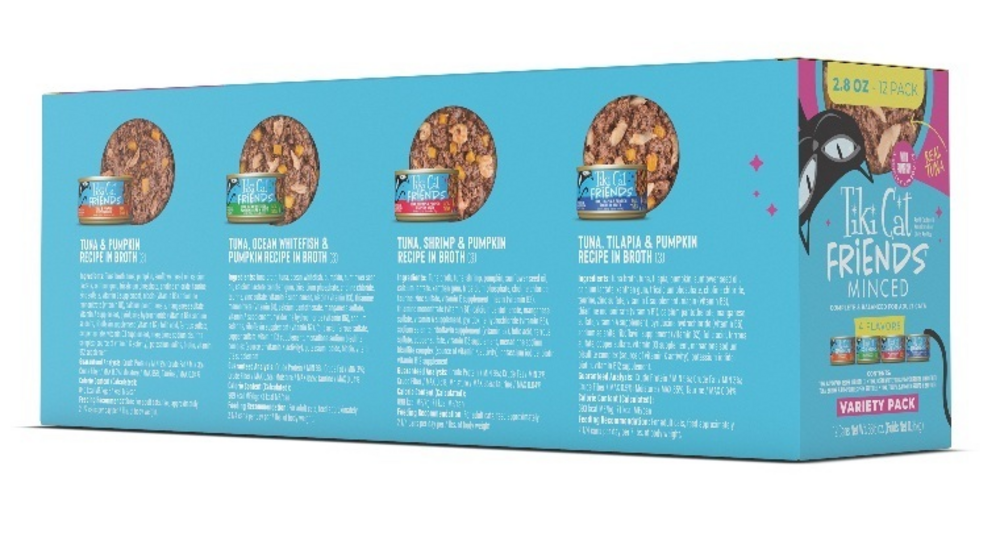 Tiki Cat Friends Tuna Variety Pack Wet Cat Food